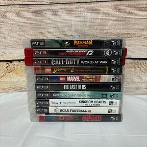 PS3 Video Game Bundle - Exciting Titles Collection Tested